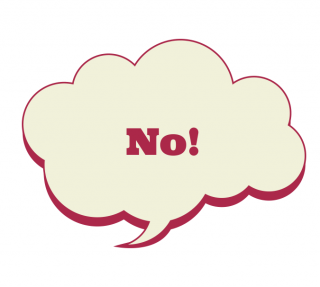 How to say no